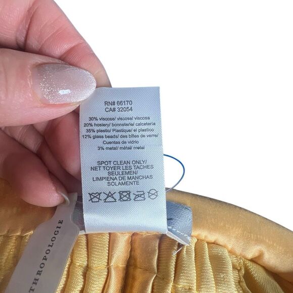 NWT Anthropologie Llani  Beaded Embellished Turban Gold Multi Botanical Hair Wra - Picture 11 of 12